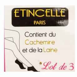 Lot de 3 paires de chaussettes Claudinette Femme ETINCELLE