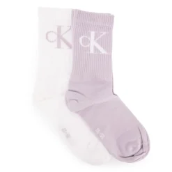 Lot de 2 paires de chaussettes montantes Femme CALVIN KLEIN
