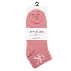 Lot de 2 paires de chaussettes avec élastique aux cheville Femme CALVIN KLEIN