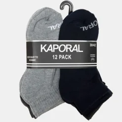 Lot de 12 paires de socquettes gerardo Homme KAPORAL