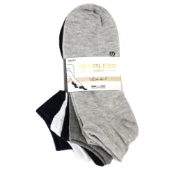 Lot de 7 paires de socquettes Sabaya Femme DIAB'LESS