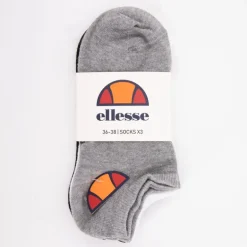 Lot de 3 socquettes de couleurs unies Femme ELLESSE