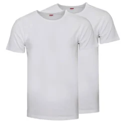 Lot de 2 tee shirts unis basiques col rond manches courtes Homme LEVI'S