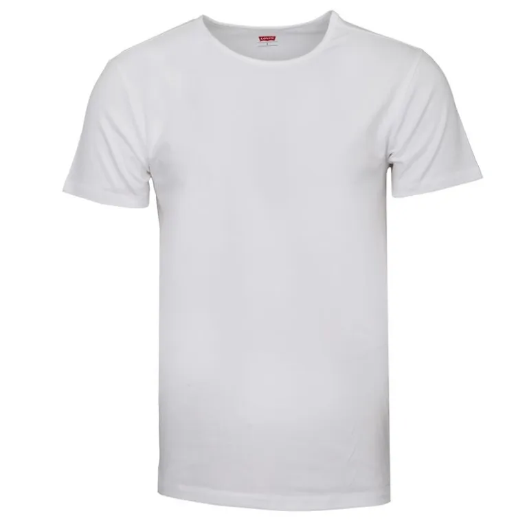 Lot de 2 tee shirts unis basiques col rond manches courtes Homme LEVI'S