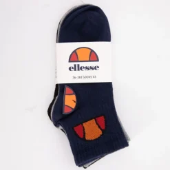 Lots de 3 couleurs de chaussettes avec logo tissé Femme ELLESSE