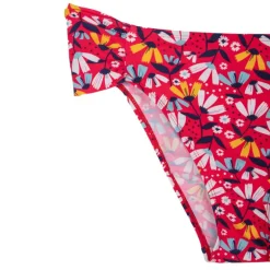 Maillot de bain 2 pièces grande taille rouge fleuri Femme HAUTE PRESSION