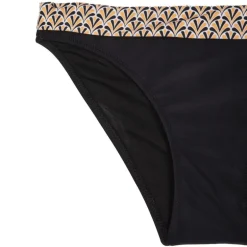 Maillot de bain 2 pièces noir et beige Femme HAUTE PRESSION