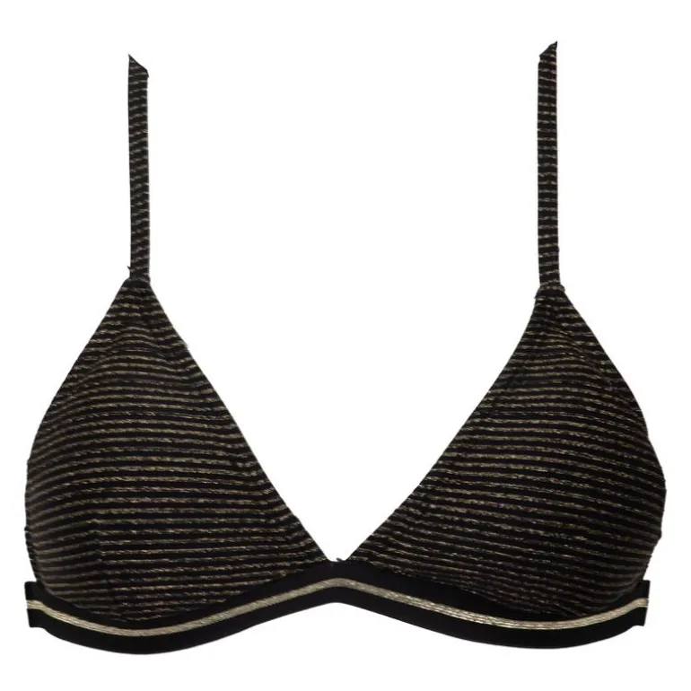 Maillot de bain nausica noir avec fil doré Femme DEELUXE 74