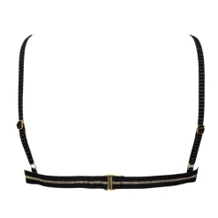 Maillot de bain nausica noir avec fil doré Femme DEELUXE 74