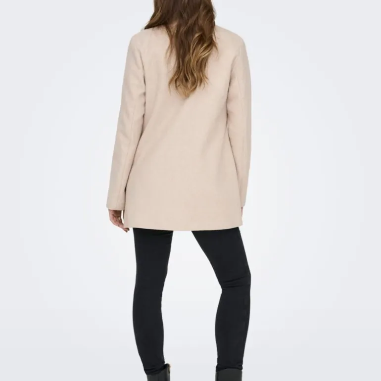 Manteau mi long blake col à revers Femme ONLY