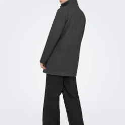 Manteau mi long blake col à revers Femme ONLY