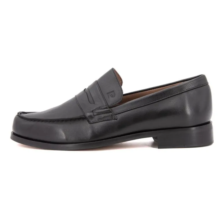 Mocassin cuir lisse couleur unie Homme PIERRE CARDIN