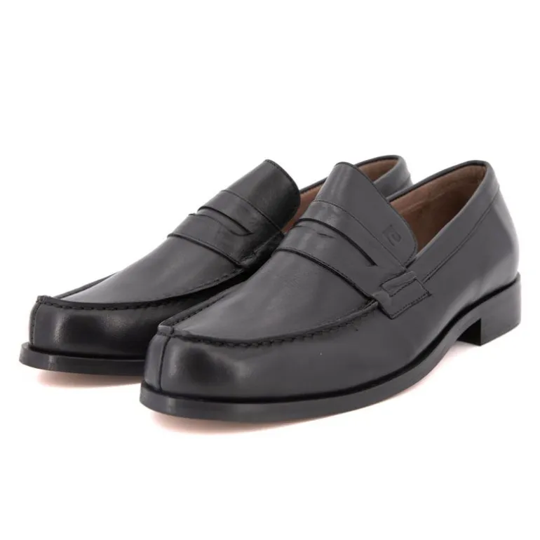 Mocassin cuir lisse couleur unie Homme PIERRE CARDIN