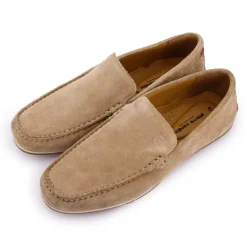 Mocassins en cuir daim semelle fine Homme PIERRE CARDIN