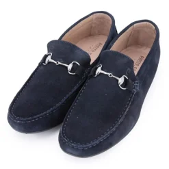 Mocassins en daim avec détail métallique Homme PIERRE CARDIN