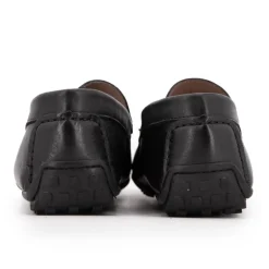 Mocassins élégants en cuir lisse Homme PIERRE CARDIN