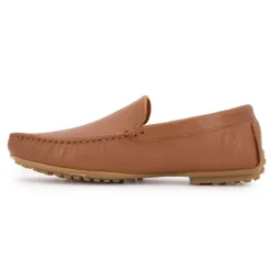 Mocassins élégants en cuir lisse Homme PIERRE CARDIN