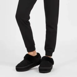 Mule à enfiler Pola doublure fausse fourrure Femme BURTON OF LONDON