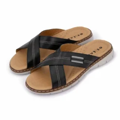 Mule cuir uni t39-45 Homme OR'LAND