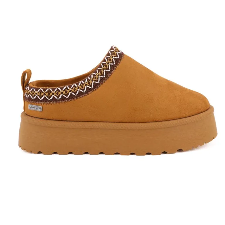 Mule doublure moutonnée semelle épaisse Femme TOM TAILOR