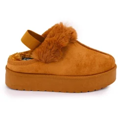 Mule fourree elastique derriere olympe Femme MANOUKIAN