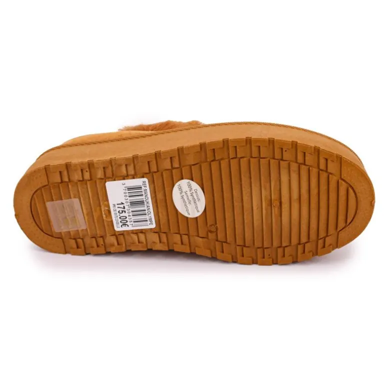 Mule fourree elastique derriere olympe Femme MANOUKIAN