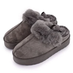 Mule fourree elastique derriere olympe Femme MANOUKIAN