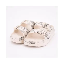 Mule nuon beige avec motifs noir 36/41 Femme LAURA VITA