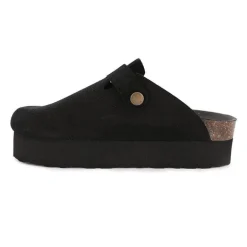 Mule suède plateforme miley Femme I AM