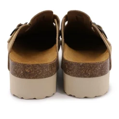 Mule suède plateforme miley Femme I AM