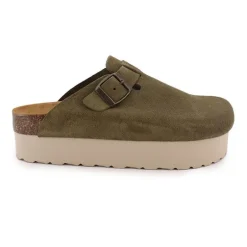 Mule suède plateforme miley Femme I AM