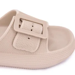 Mules beige avec bride à sangle Femme NICO BOCO