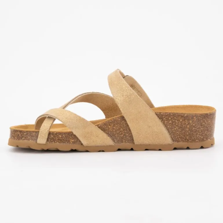 Mules cuir boreal mushroom Femme I AM