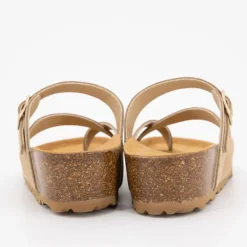 Mules cuir boreal mushroom Femme I AM