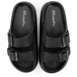 Mules double bride nuon texturée 35/43 Femme LAURA VITA