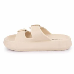 Mules double bride nuon texturée 35/43 Femme LAURA VITA