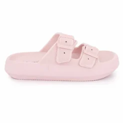 Mules double bride nuon texturée 35/43 Femme LAURA VITA