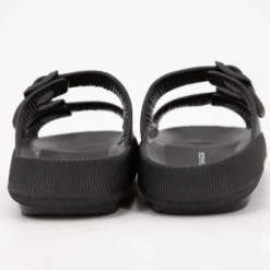 Mules en plastique double brides à boucles semelle épaisse Femme AMERICAN COLLEGE