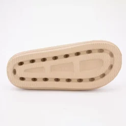 Mules en plastique double brides à boucles semelle épaisse Femme AMERICAN COLLEGE