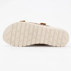 Mules glitter arc en ciel platino double boucle Enfant CARLA TORTOSA