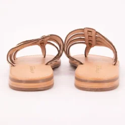 Mules Hikamul léopard en cuir Femme LES TROPEZIENNES PAR M.BELARBI