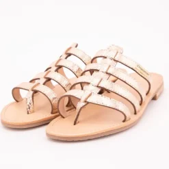 Mules Hikamul or craquelé à enfiler Femme LES TROPEZIENNES PAR M.BELARBI