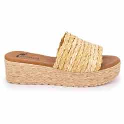 Mules plateforme rafia 10 63187 t36/41 Femme BIOSTOCK