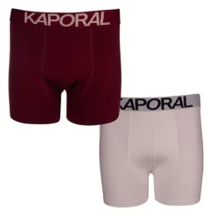 Pack de 2 boxers élastique Barry Homme KAPORAL