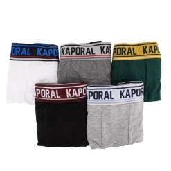 Pack de 5 boxers ronel Homme KAPORAL