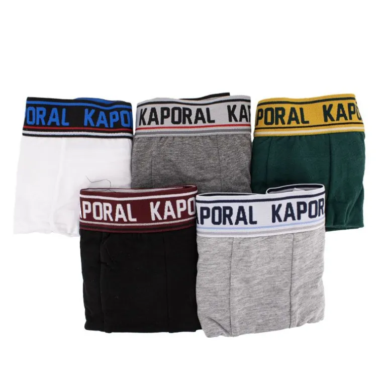 Pack de 5 boxers ronel Homme KAPORAL
