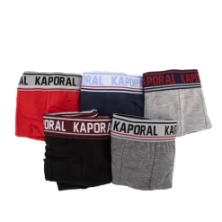 Pack de 5 boxers ronel Homme KAPORAL