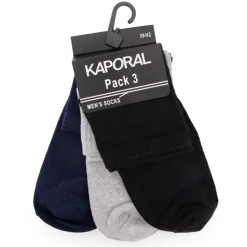 Pack de 3 chaussettes mamdy 4204 Homme KAPORAL