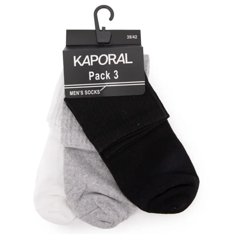 Pack de 3 chaussettes mamdy 4204 Homme KAPORAL