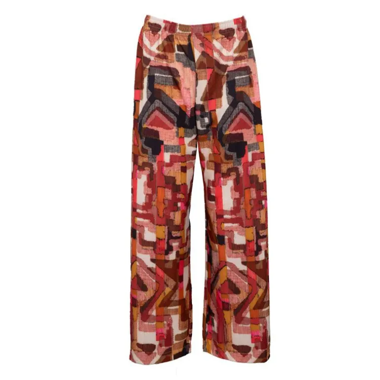 Pantalon à motif geométrique regular Femme IMPERIAL